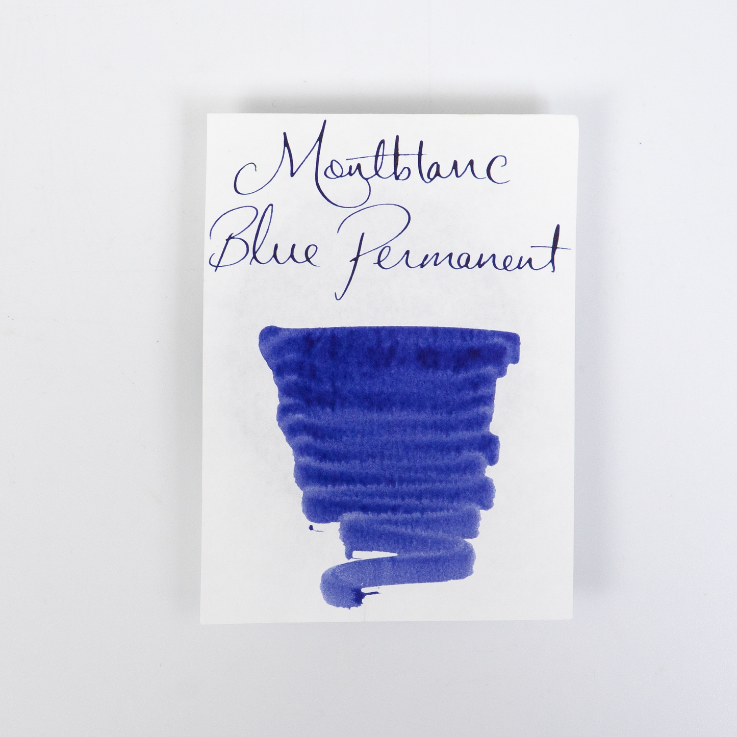 Montblanc Permanent Blue - (60ml) Bottled Ink