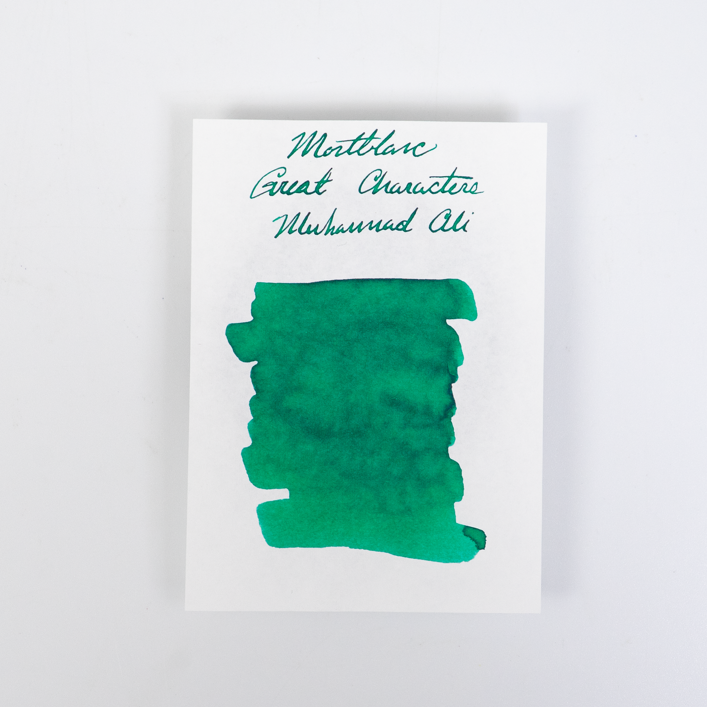 Montblanc Great Characters Muhammad Ali (50ml) Bottled Ink (Green)