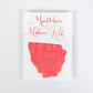 Montblanc Modena Red (60ml) Bottled Ink