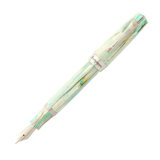 Montegrappa Elmo 02 Fountain Pen - Cover Sea Green (US Exclusive)