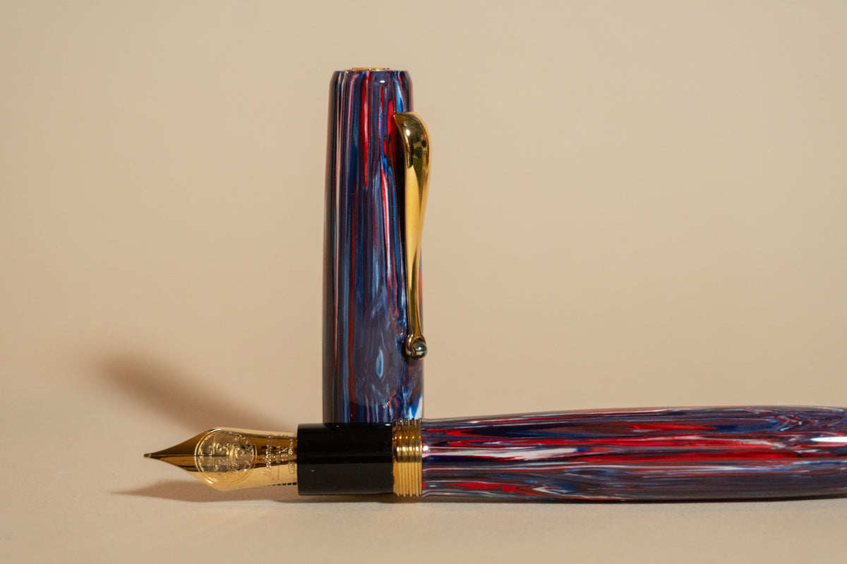 Pre-Owned Montegrappa Ammiraglio Freedom Fountain Pen - Medium