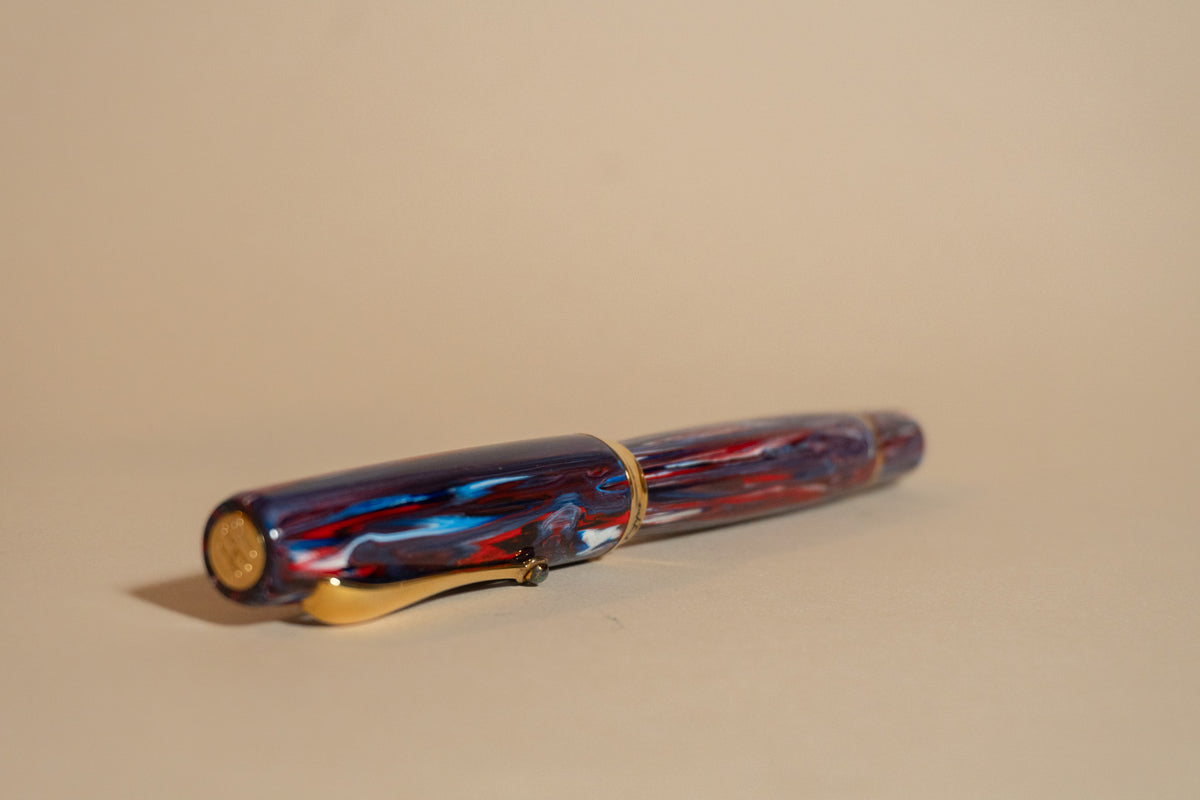 Pre-Owned Montegrappa Ammiraglio Freedom Fountain Pen - Medium