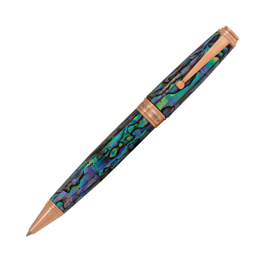 Monteverde Invincia Deluxe Ballpoint - Abalone with Rose Gold Trim (Limited Edition)