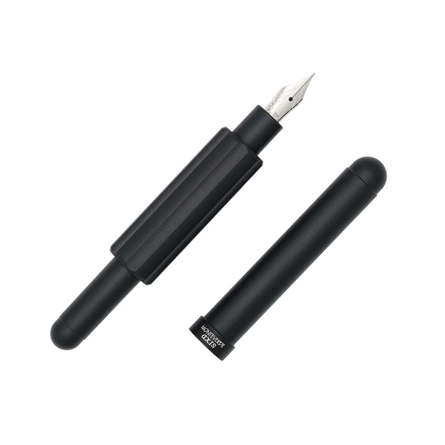 Monteverde Axis Fountain Pen - Matte Black