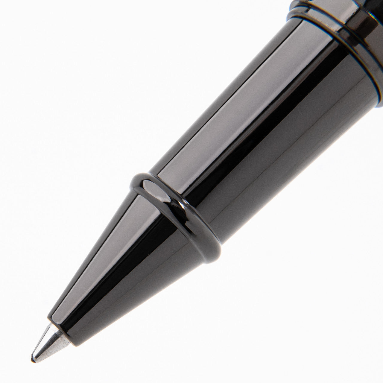Monteverde Impressa Rollerball - Gun Metal with Red Trim