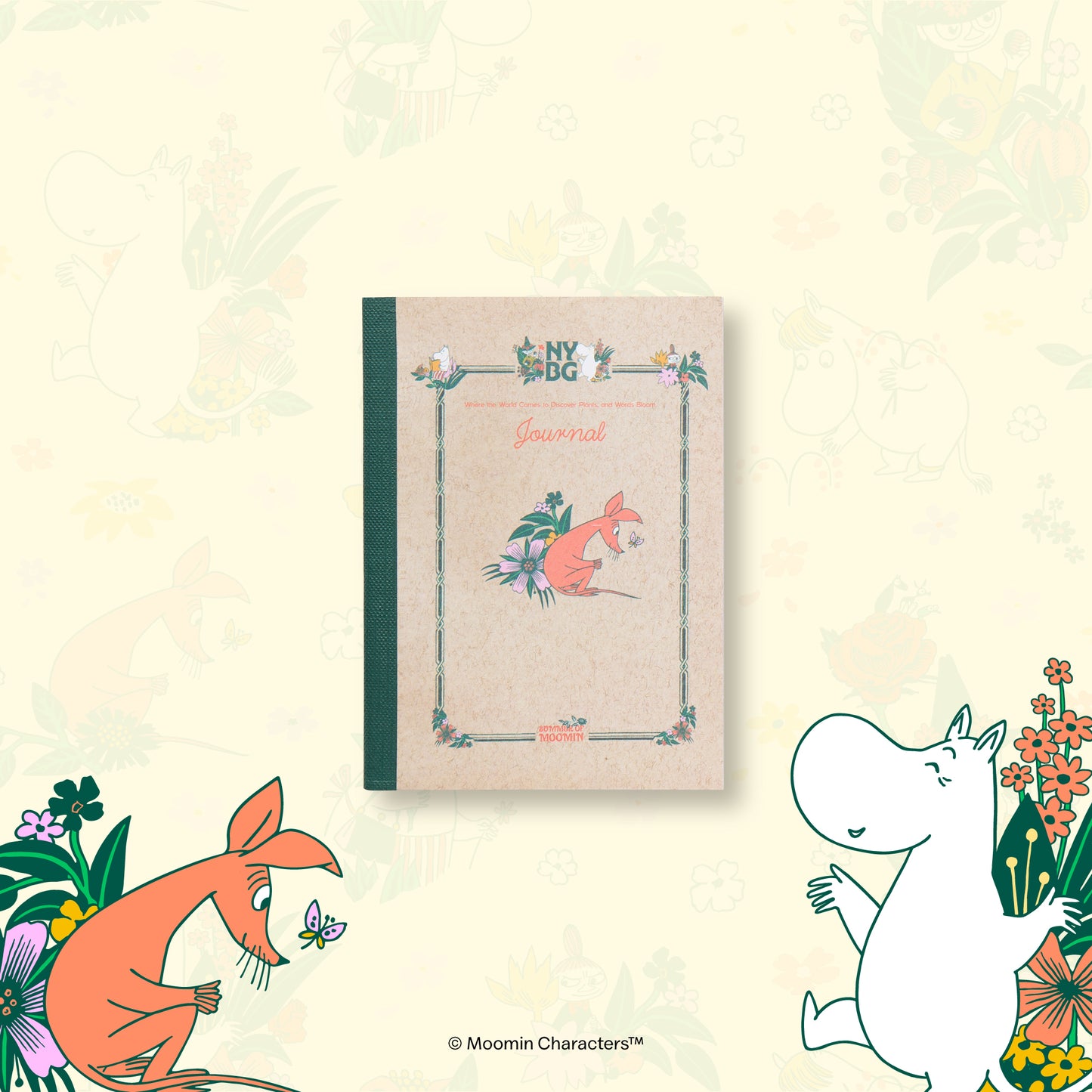 Esterbrook x Moomin x New York Botanical Gardens Passport-Size Lined Notebook Set - Small (Set of 3)