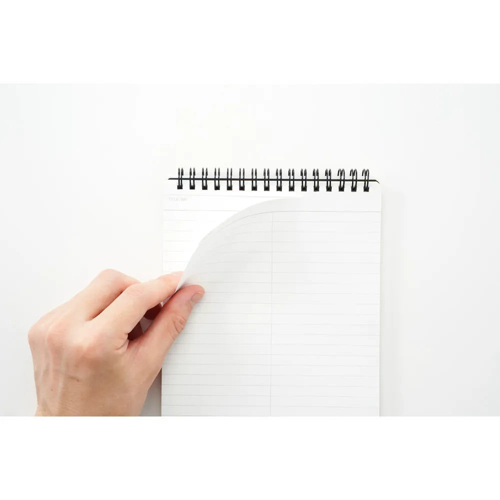 Maruman Mnemosyne N166 A5 Twin Ring Notepad - Steno