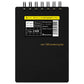 Maruman Mnemosyne N184 A7 Twin Ring Notepad - Graph