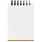 Maruman Mnemosyne N184 A7 Twin Ring Notepad - Graph