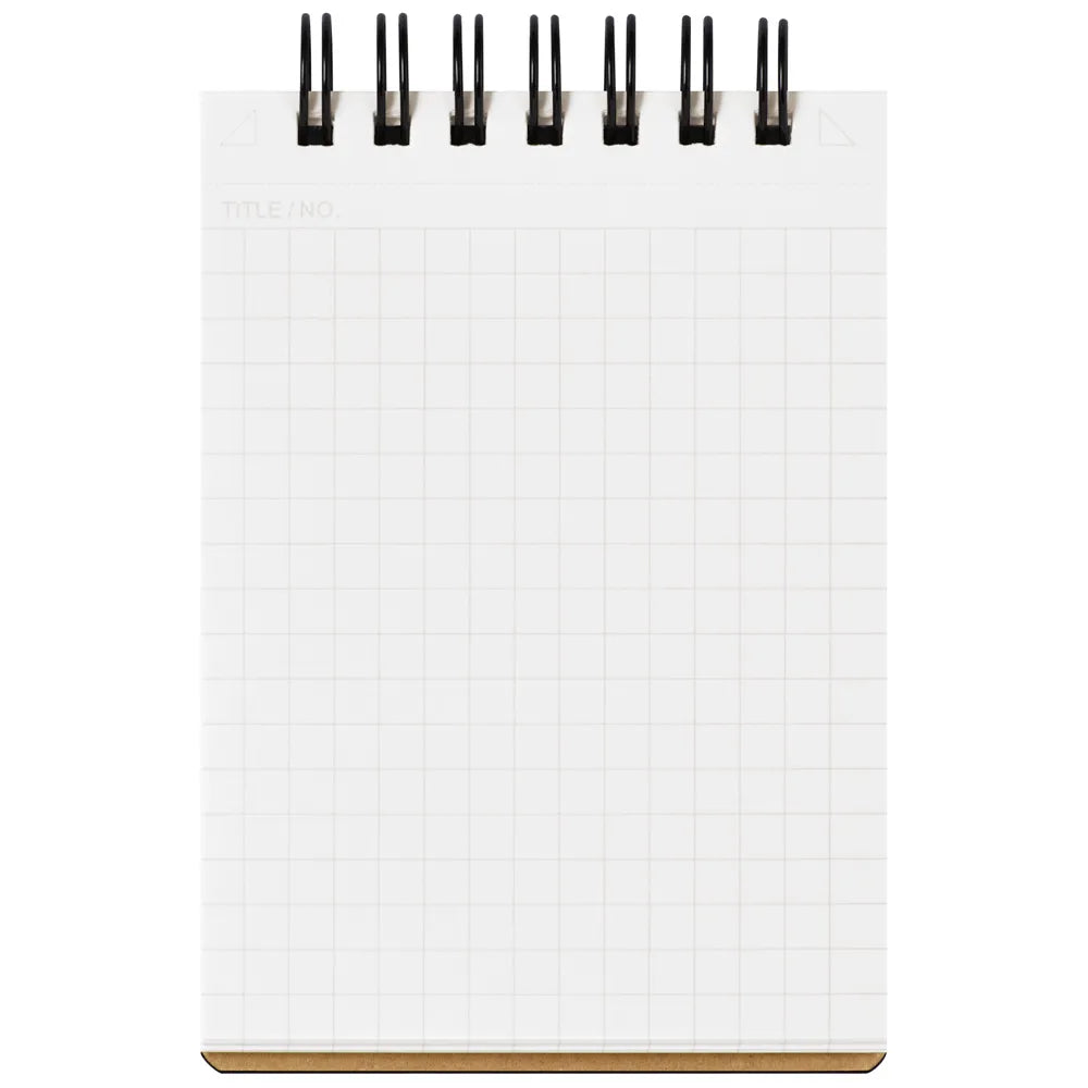 Maruman Mnemosyne N184 A7 Twin Ring Notepad - Graph