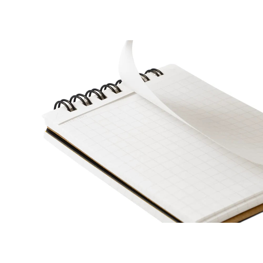 Maruman Mnemosyne N184 A7 Twin Ring Notepad - Graph