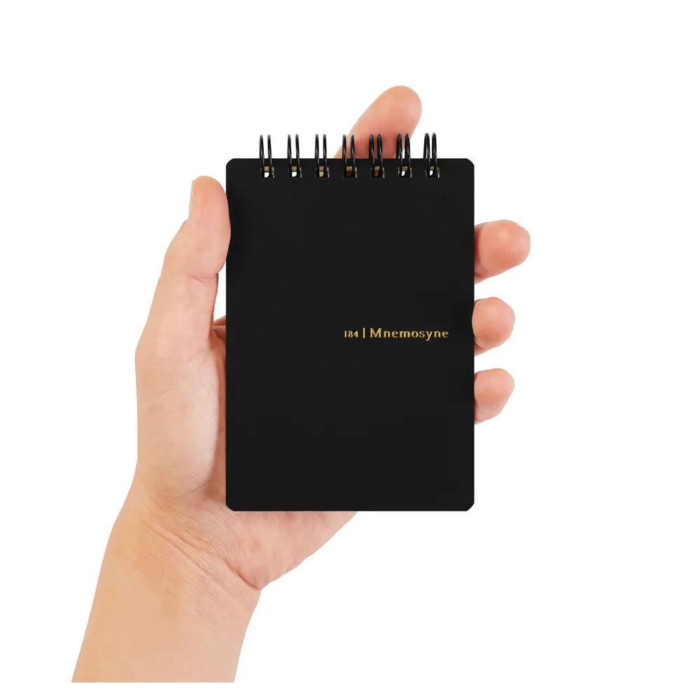 Maruman Mnemosyne N184 A7 Twin Ring Notepad - Graph