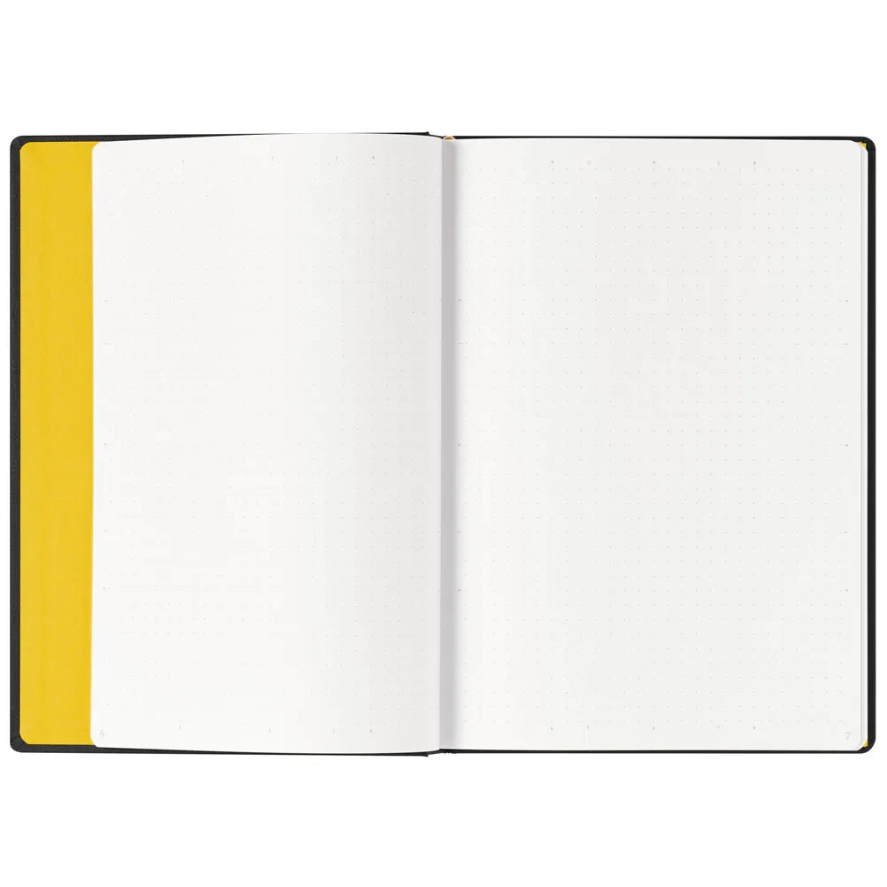 Maruman Mnemosyne N888 A5 Hardcover Dotted Journal - Black