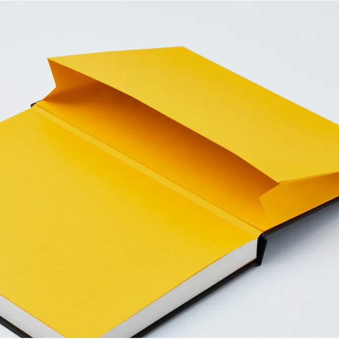 Maruman Mnemosyne N888 A5 Hardcover Dotted Journal - Black