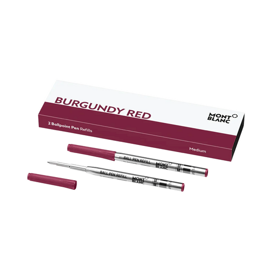 Montblanc Ballpoint Refill  - Burgundy Red (2 ea)