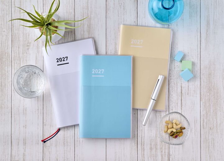 Kokuyo Jibun 2027 Mini Techo Diary - White (B6 Slim)