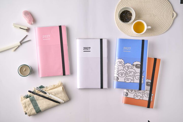 Kokuyo Jibun 2027 mini First Techo - Blue (B6 Slim)