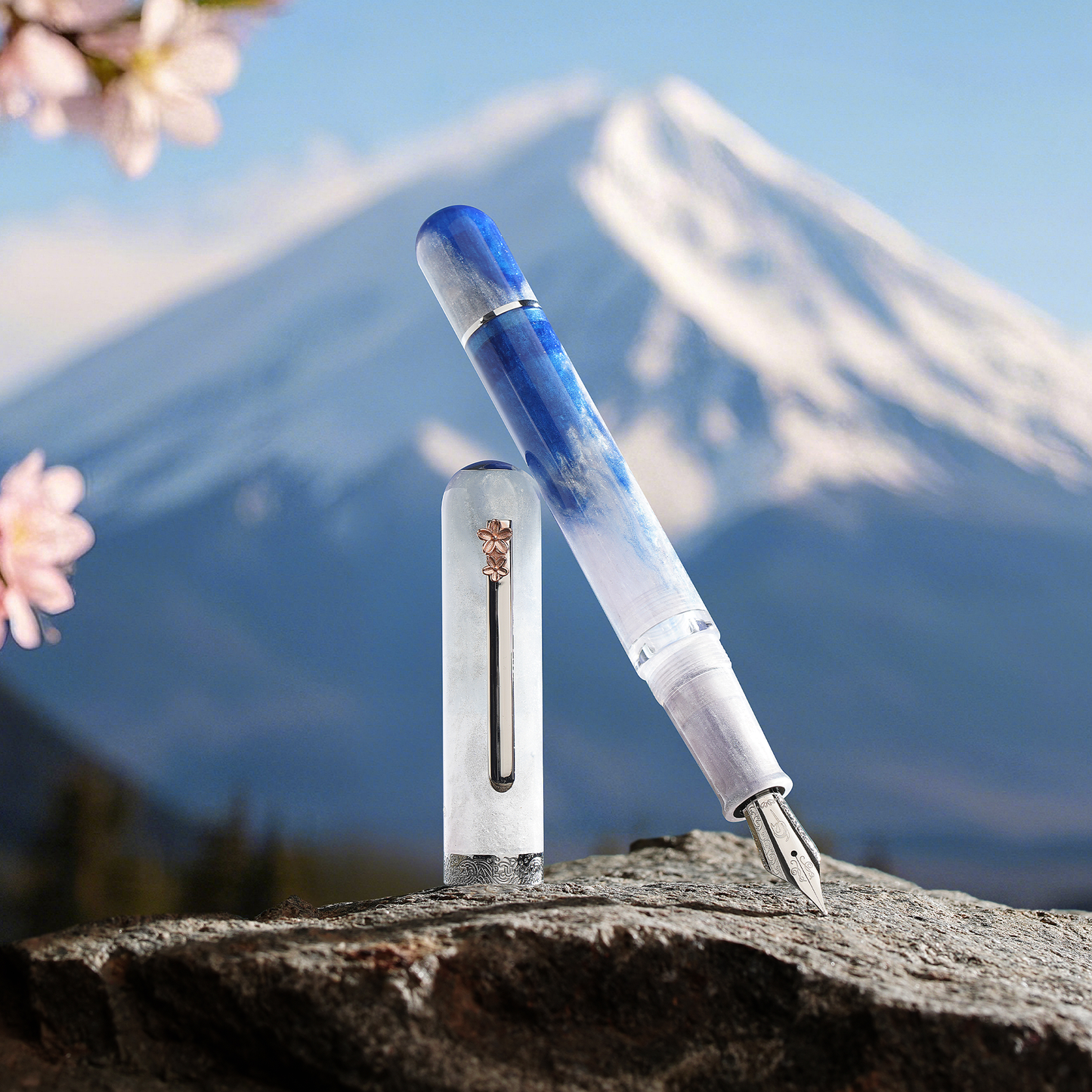 Nahvalur Voyage Fountain Pen - Cherry Blossom (Limited Edition)