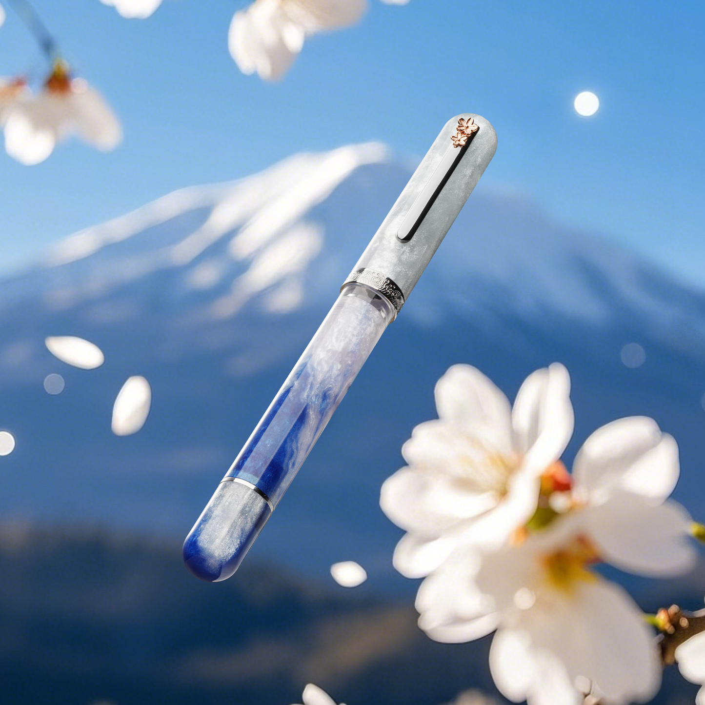 Nahvalur Voyage Fountain Pen - Cherry Blossom (Limited Edition)