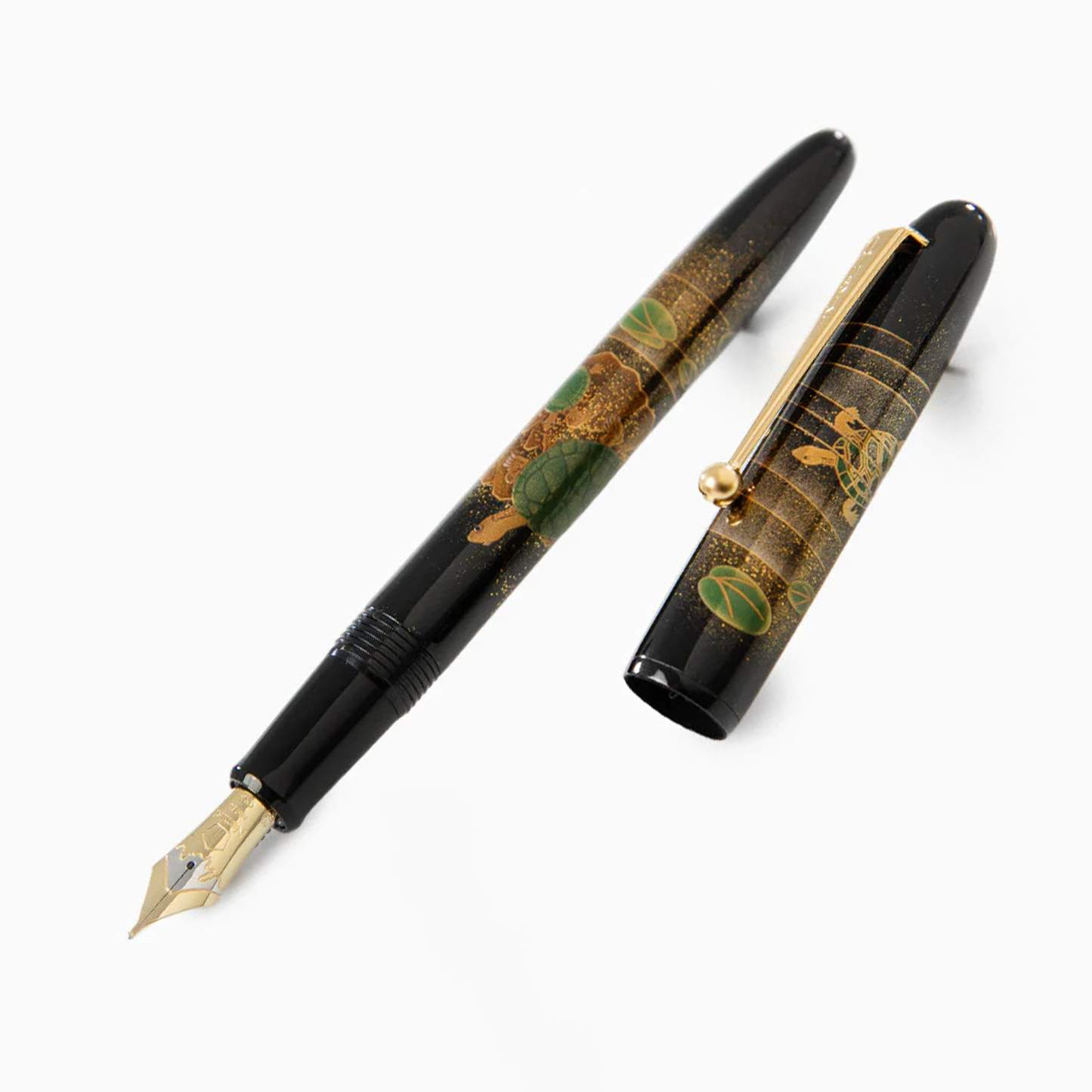 Namiki Yukari Maki-e Fountain Pen - Turtles