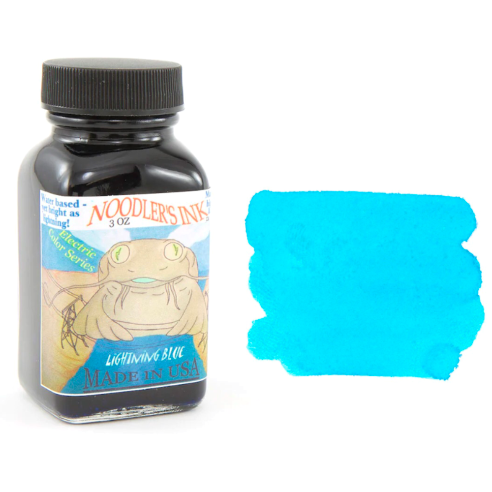 Noodler's Lightning Blue (3oz) Bottled Ink