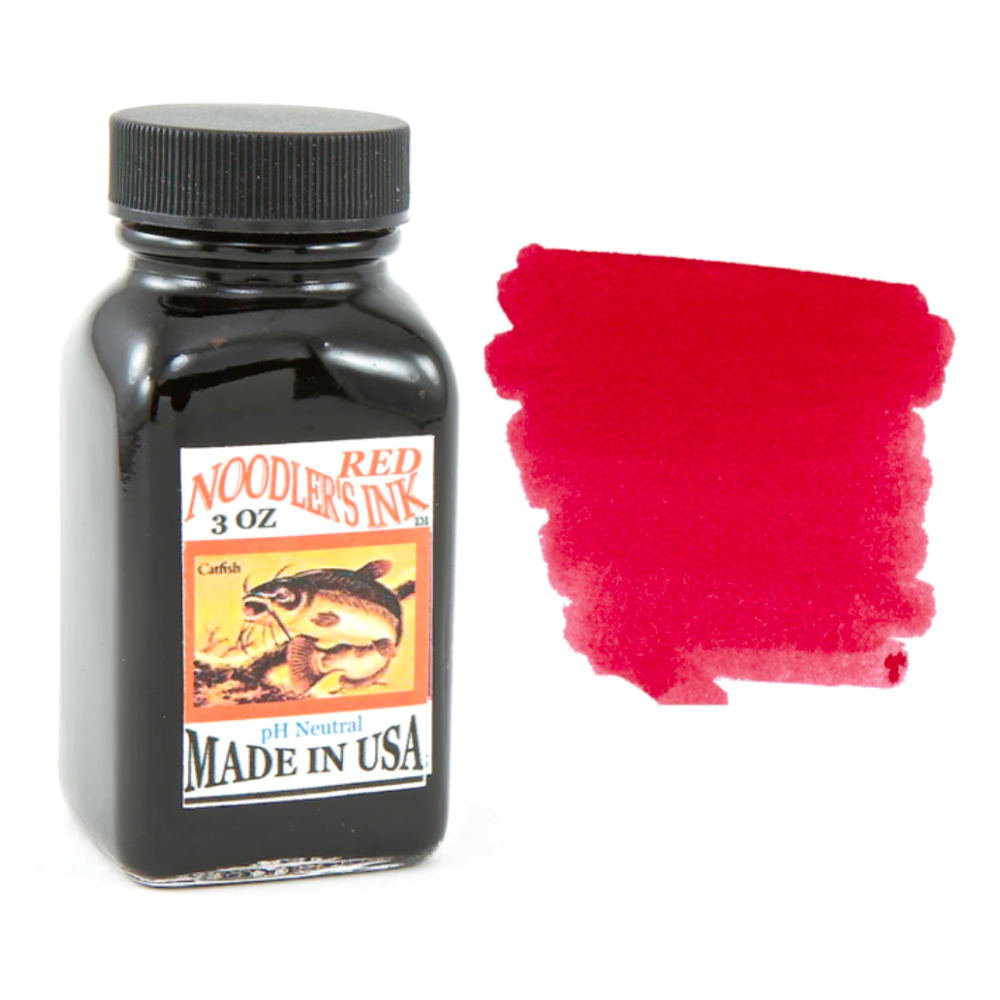 Noodler's Red (3oz) Bottled Ink