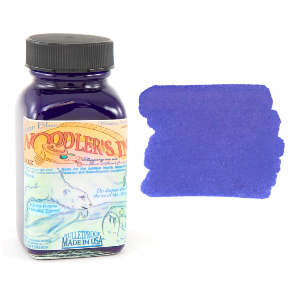 Noodler's Polar Blue Bottled Ink - 4.5oz