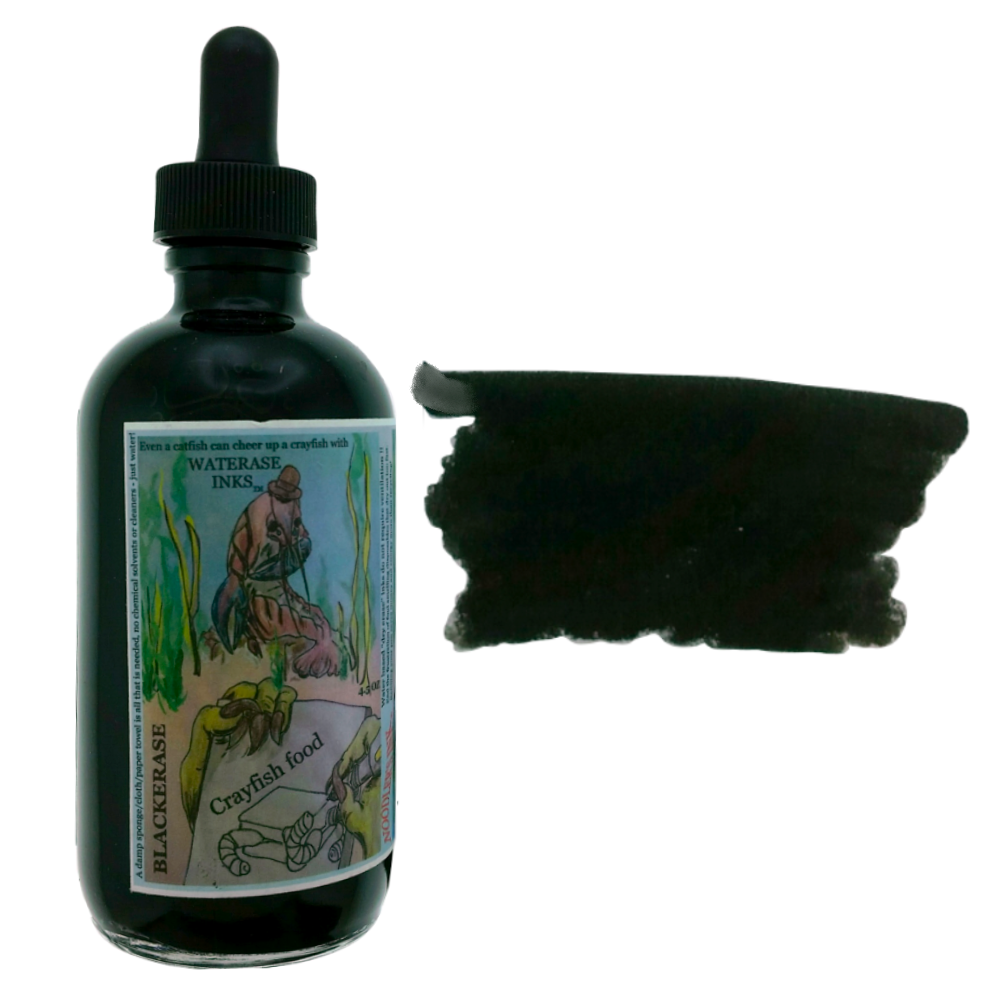 Noodler's Waterase Black (4.5oz) Bottled Ink