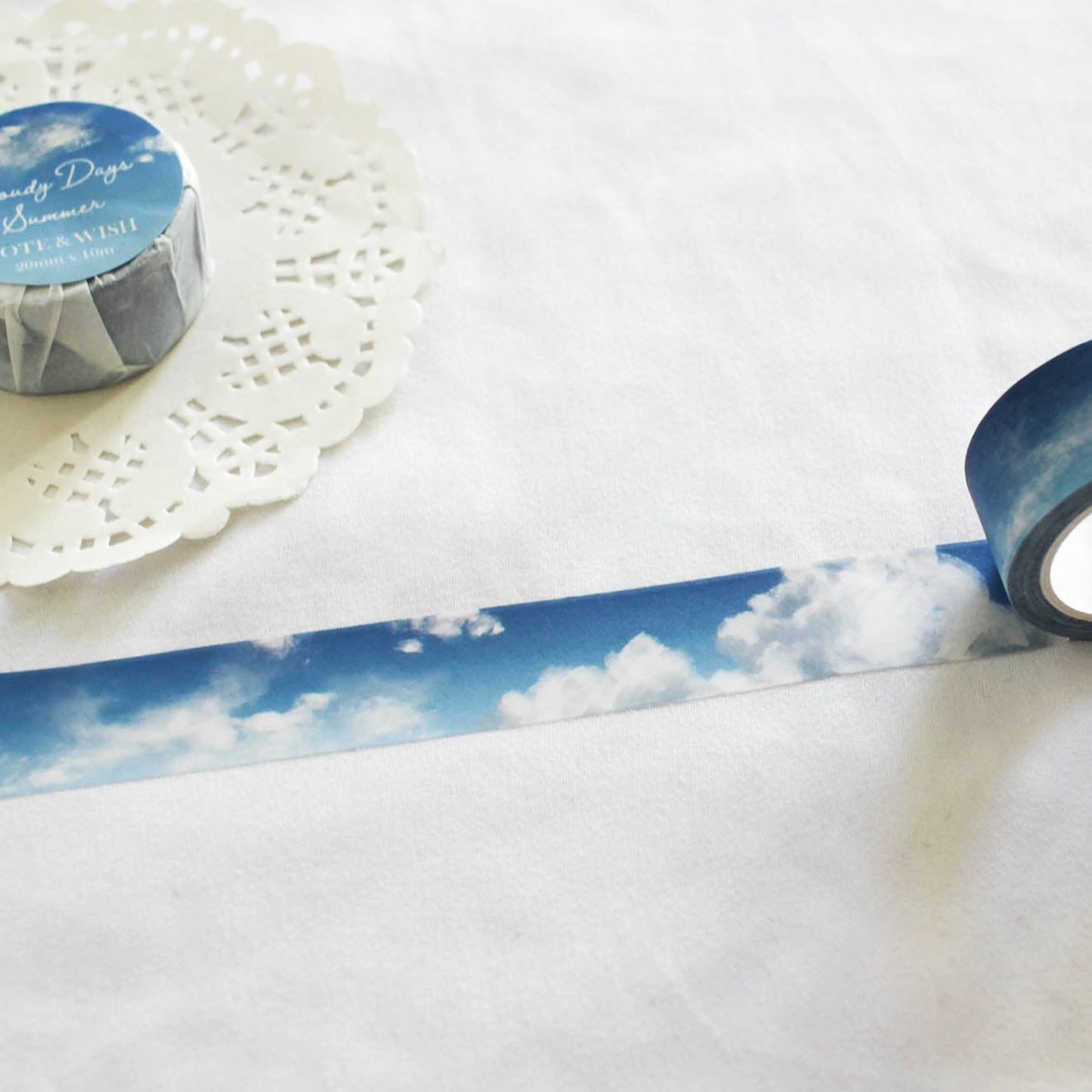 Note & Wish Washi Tape - Cloudy Days Summer