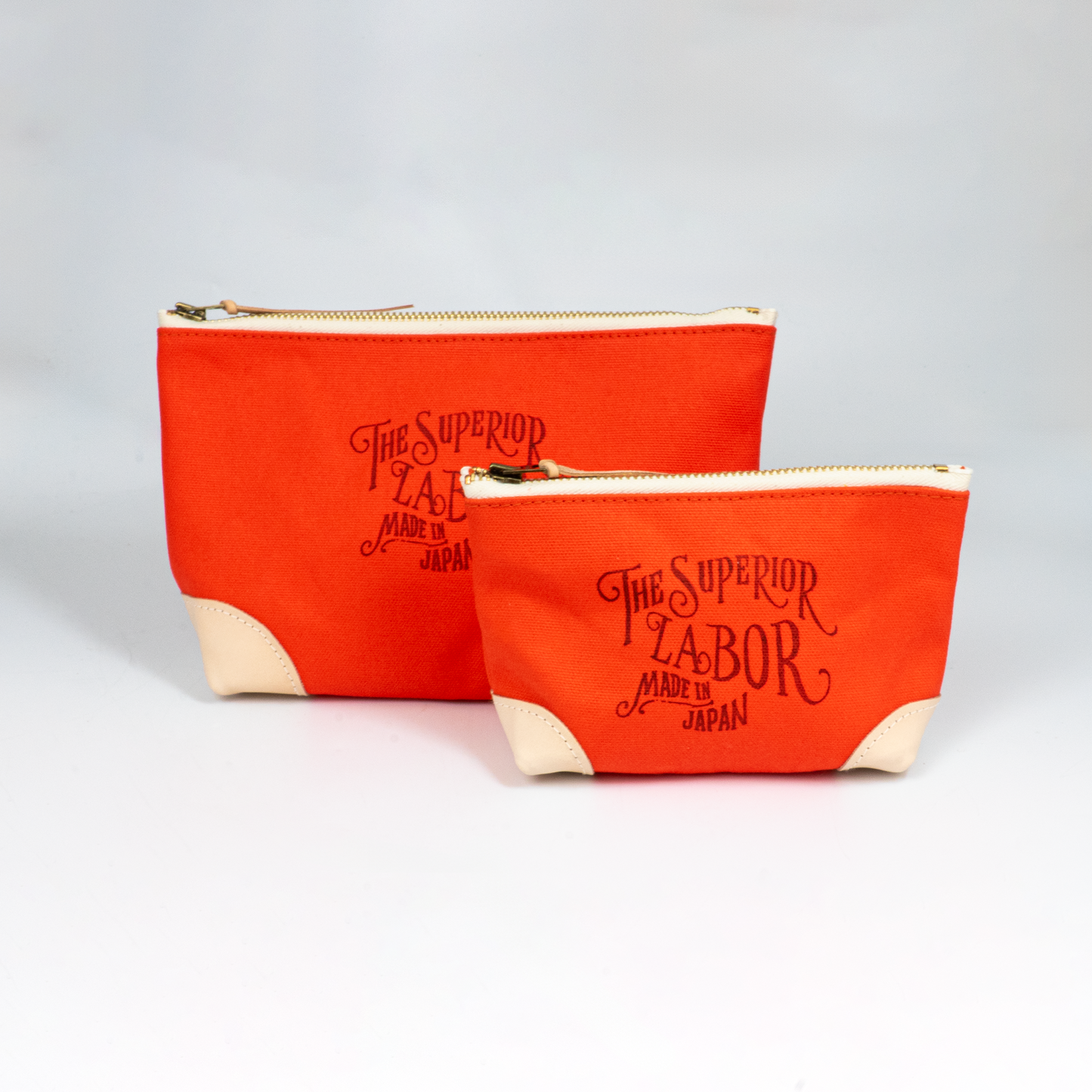 The Superior Labor #03 Color Canvas Pouch - Orange