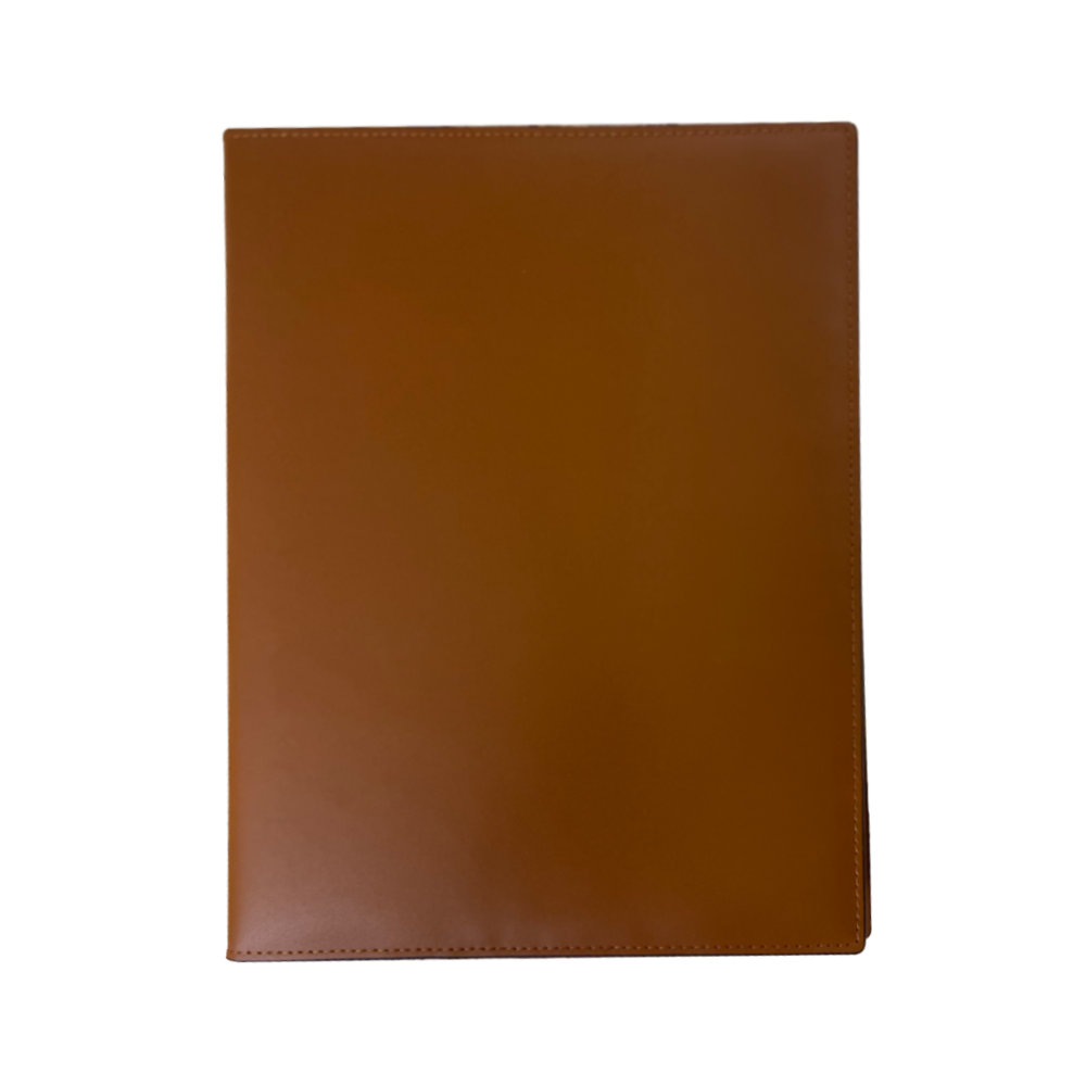 Orom Leather Refillable Journal - Camel (7.25x9.25)