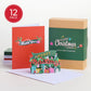 Lovepop Pop-Up Card - Classic Christmas Box Set (Assorted 12-Pack)
