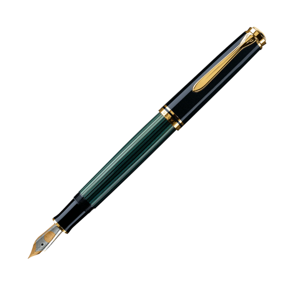 Pelikan Souverän M800 Fountain Pen - Black/Green