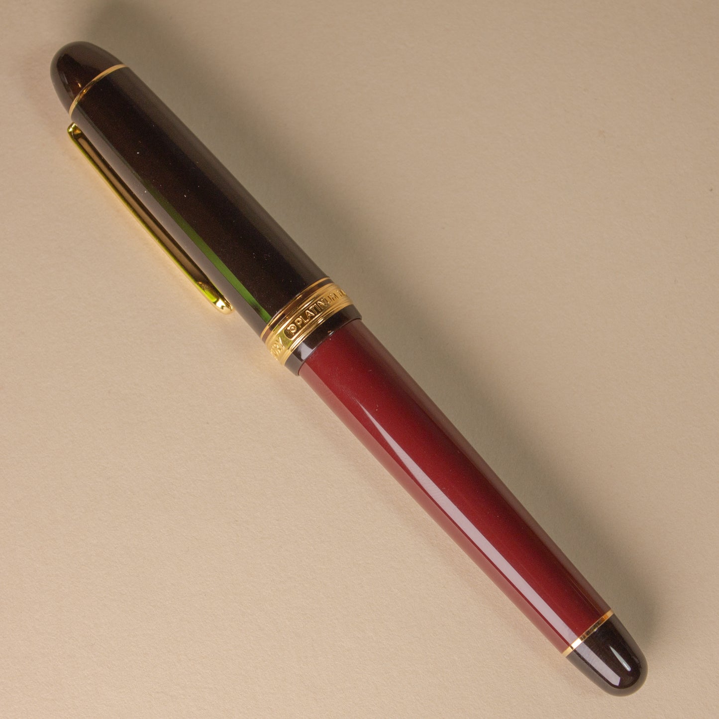 Pre-Owned Platinum #3776 Century - My Favorite Things - Coffee Jelly Fountain Pen - Broad
