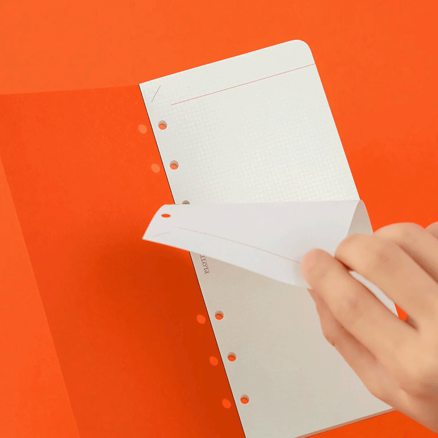 PLOTTER Refill Memo Pad 2mm Grid (80 Sheets) - Narrow Size