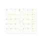PLOTTER DIARY 2026 Monthly Schedule Refill - Mini Size
