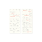 PLOTTER DIARY 2026 Monthly Schedule Refill - Narrow Size
