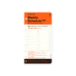 PLOTTER DIARY 2026 Weekly Schedule Refill - Bible Size