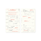 PLOTTER DIARY 2026 Weekly Schedule Refill - Mini Size