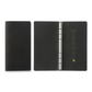 PLOTTER Narrow Size Pueblo 6-Ring Leather Binder - Black