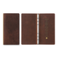 PLOTTER Narrow Size Pueblo 6-Ring Leather Binder - Brown
