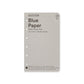 PLOTTER Refill Blue Paper 2mm Grid Quadrant Graph (80 sheets) - Mini Size