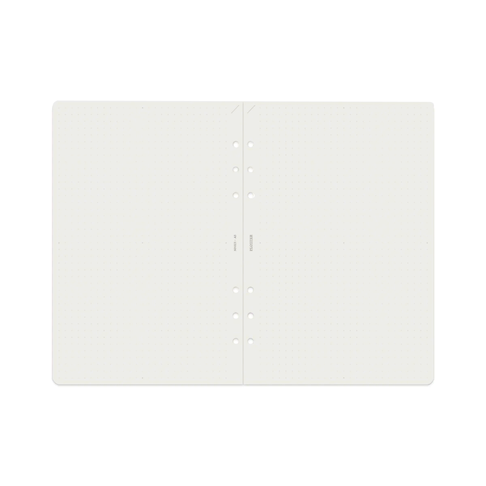 PLOTTER Refill Memo Pad 5mm Dot Grid (80 Sheets) - A5 Size