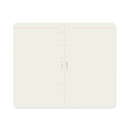 PLOTTER Refill Memo Pad 2mm Grid (80 Sheets) - Mini Size