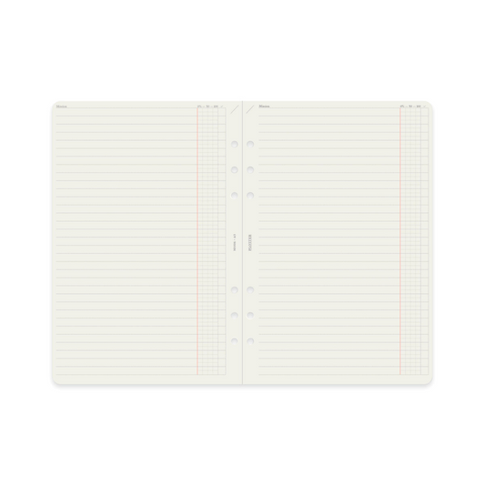 PLOTTER Refill Memo Pad To Do List (50 sheets) - A5 Size