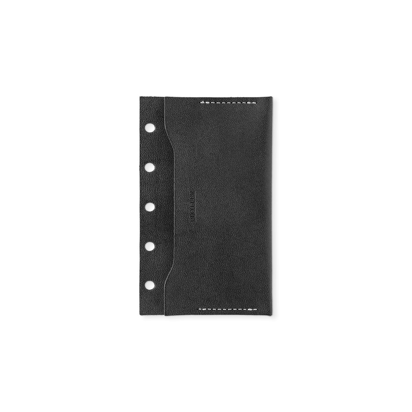 PLOTTER Accessory Refill Double Pocket Leather Card Case - Mini 5 Size