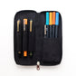 PLOTTER Long Zipper Pen Case - Black