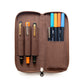 PLOTTER Long Zipper Pen Case - Green