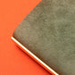 PLOTTER Mini 5 Size Pueblo 5-Ring Leather Binder - Green