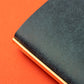 PLOTTER Mini 5 Size Pueblo 5-Ring Leather Binder - Navy